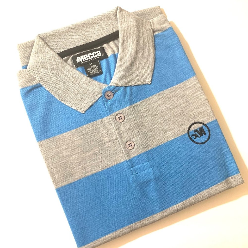 Men's Striped Jersey Polo 14MC MR7